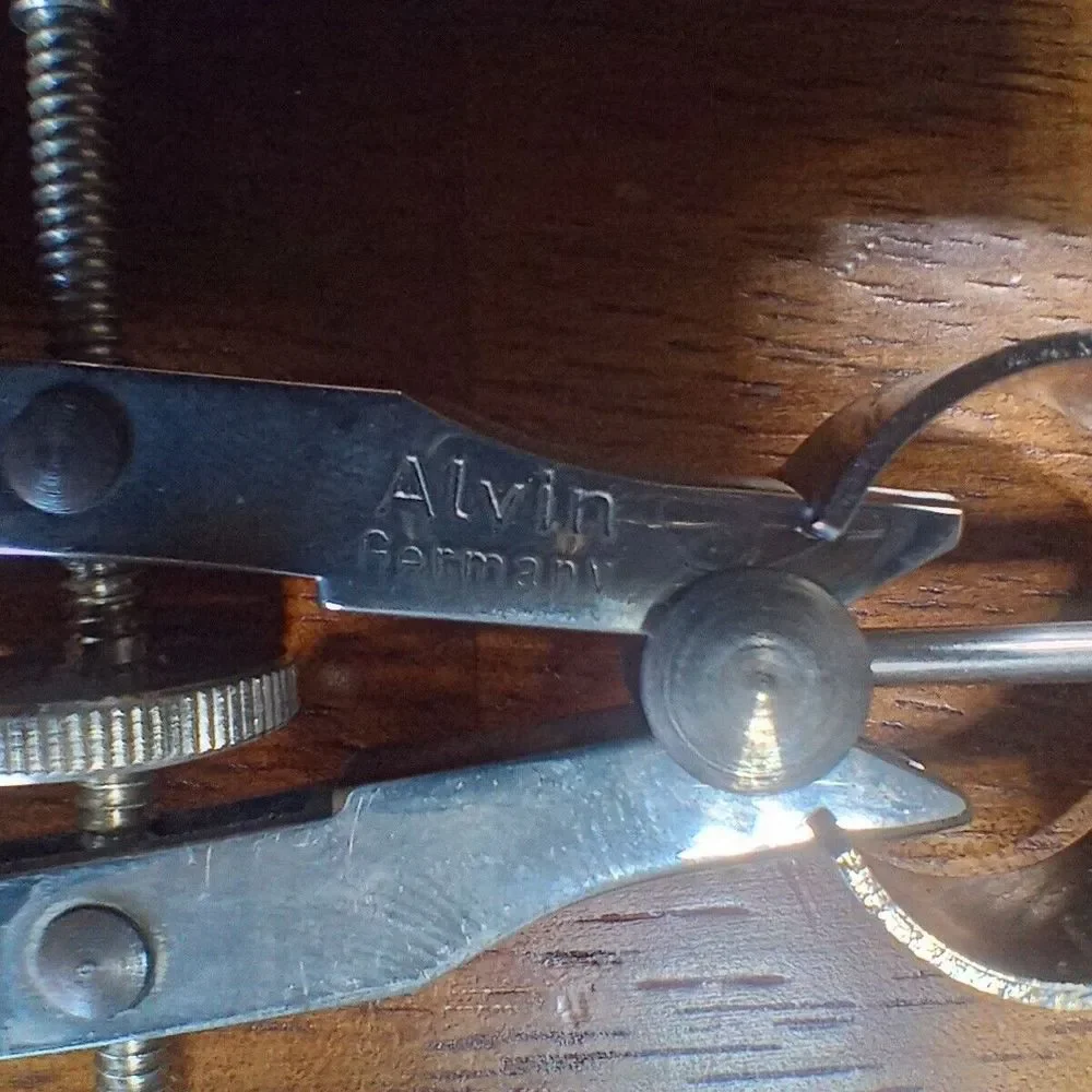 Alvin Germany 805 Master‎ Bow Comb Compass Set Drafting Art Drawing Tools
